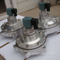 Solenoid solenoid diaphragm valve 24V ມຸມຂວາ